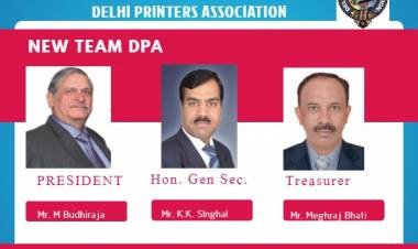 MEET THE NEWLY ELECTED TEAM OF DELHI PRINTERS ASSOCIATION
