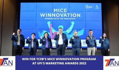 TCEB’s ‘MICE Winnovation’ Programme Wins UFI Marketing Award 2022